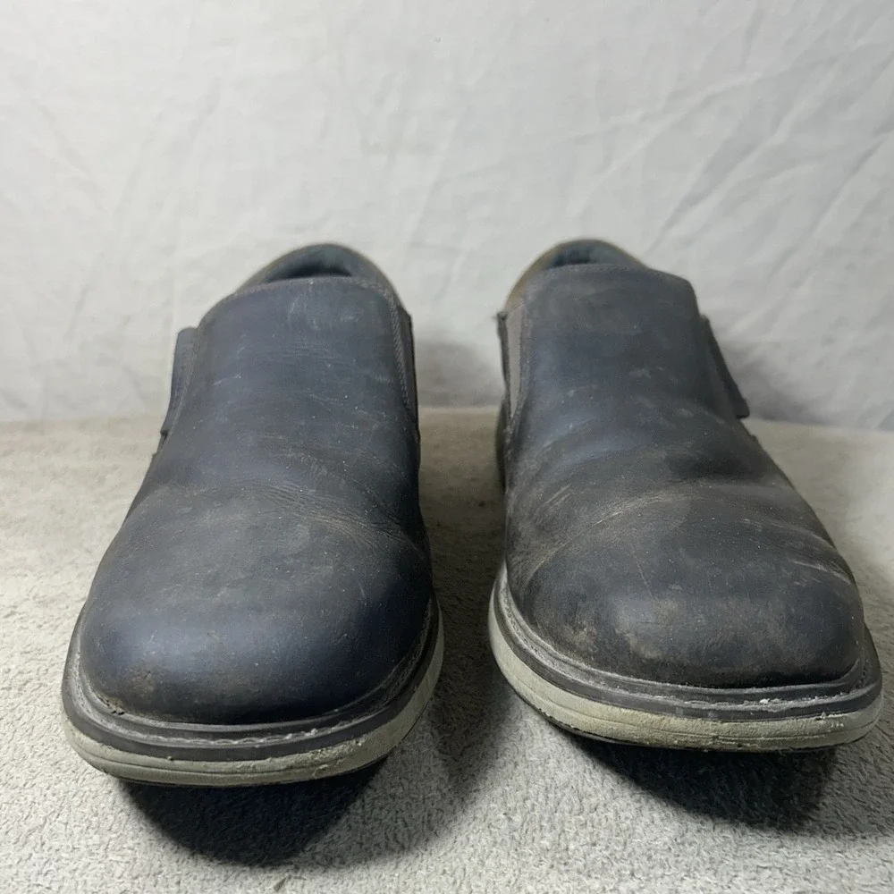 Merrell World Legend 2 Moc Slip On‎ Shoes Mens Brown Leather Comfort Loafers